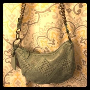 B Makowsky Geniune Leather Crossbody Bag